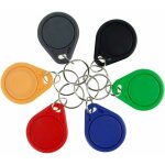 Lot de 10 badges rfid 13. 56mhz programmable mct android uid modifiable puce cuid noir - ahlsen