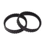 Lot de 2 chenilles pour nettoyeur de piscine de rechange pour nettoyeur de piscine piste en caoutchouc ...