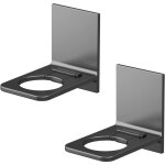 2 pcs porte savon liquide mural porte - bouteille de gel douche porte - bouteille 70mm - ahlsen