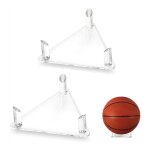 2 pices support de football acrylique, acrylique support balle, ball support prsentoir, pour ballon ...