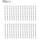 Ahlsen - 30pices effaroucheur oiseaux repulsif pigeon 360 degrs repulsif oiseaux, effaroucheur oiseaux ...