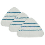 3pcs, housses en microfibre balai vapeur accessoire chiffons universel, triangle lavable - ahlsen