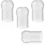 Ahlsen - lot de 4 crapaudine de gouttire en alliage d'aluminium, filtres de gouttire flexible et durable ...