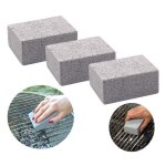 4 pices pierre de nettoyage pour barbecue, bloc de nettoyage de pierre ponce, outil de nettoyage de ...