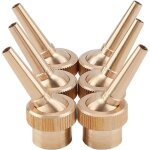 6 pièces de jetnozzle de fontaine en laiton, tête de pulvérisation de paysage de 19 mm dn15 buse de jet ... 6 pièces de jetnozzle de fontaine en laiton, tête de pulvérisation de paysage de 19 mm dn15 buse de jet ...