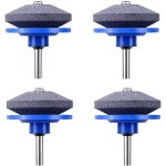 Affûteuse de tondeuse à gazon, 4 pcs universel tondeuse à gazon affûteuse de lame rotative meuleuse de ... Affûteuse de tondeuse à gazon, 4 pcs universel tondeuse à gazon affûteuse de lame rotative meuleuse de ...