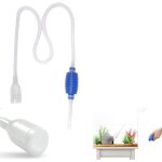 Ahlsen - aspirateur pour aquarium - siphon et pompe  eau avec filtre  gravier