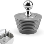 Ahlsen bonde baignoire, conique matériau en silicone bouchon baignoire, bouchon silicone avec poignée ... Ahlsen bonde baignoire, conique matériau en silicone bouchon baignoire, bouchon silicone avec poignée ...
