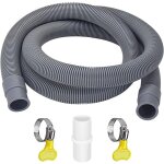 Flexible d'vacuation universel, 3m tuyau de vidange pour machine  laver, tuyau de vidange lave vaisselle ...