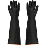 Gants en latex rsistant aux produits chimiques en caoutchouc, rsistant aux acides / alcalins / travaux ...