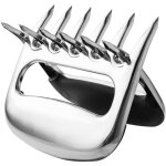 Griffes d'ours pour barbecue, vaisselle de barbecue en acier inoxydable antirouille, patte d'ours pour ...
