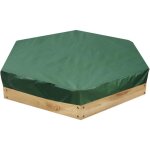 Housse de bac  sable hexagonale 230 x 200 cm - tanche  la poussire - avec cordon de serrage - housse ...