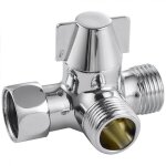 Inverseur  3 voies commutateur de vanne pour douche, douchette et douche de tte bras de douche inverseur ...
