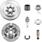 Ahlsen kit tambour d'embrayage de pignon 3 / 8  - 7t pour stihl 017 018 ms170 ms180 021 023 025 ms210 ...