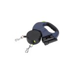Ahlsen - laisse double pour 2 chiens, 3m bleu laisse rétractable pour chien laisse chien enrouleur double ... Ahlsen - laisse double pour 2 chiens, 3m bleu laisse rétractable pour chien laisse chien enrouleur double ...