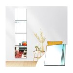 Miroir mural verre adhesif rectangulaire decoratif miroir autocollant decoration maison pour chambre ... Miroir mural verre adhesif rectangulaire decoratif miroir autocollant decoration maison pour chambre ...