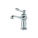 Ahlsen mitigeur de lavabo robinet salle bain monocommande mitigeur lavabo dcoration florale en cramique ...