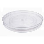 Ahlsen petit plateau pivotant en plastique sans bpa pour pices et ingrdients de cuisine, socle tournant ...
