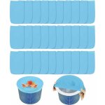Ahlsen - piscine filtre skimmer, 30 chaussettes de skimmer de piscine filet d'cumoire, filtre chaussette ...