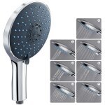 Ahlsen - pommeau de douche douchette, grand pommeau de douche conomiseur d'eau haute pression pommeau ...