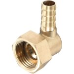 Ahlsen raccord de tuyau cannel� en laiton - 10 mm - raccord cannel� x g1 / 2 femelle - �crou pivotant ...