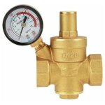 Ahlsen - rducteur de pression d'eau en laiton, rducteur de rgulateur de pression d'eau rglable en ...
