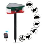 Ahlsen - rpulsif solaire pour souris rpulsif pour animaux  ultrasons repousse le sanglier souris tlcomman ...