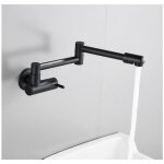 Ahlsen robinet cuisine mural, télescopique rabattable, robinet mural noir, robinet mural laiton, mitigeur ... Ahlsen robinet cuisine mural, télescopique rabattable, robinet mural noir, robinet mural laiton, mitigeur ...