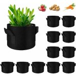Ahlsen sacs de plantation non tiss�, lot de 12 sacs de croissance pour pomme de terre, plante, tomate, ...