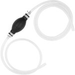 Siphon pompe transfert liquide l'eau, pompe manuelle carburant, universelle siphon essence avec tuyau ...