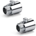 Stop douche, 2 pièces robinet d'arrêt du pommeau de douche g1 / 2, economiseur d'eau pour douche fabriqué ... Stop douche, 2 pièces robinet d'arrêt du pommeau de douche g1 / 2, economiseur d'eau pour douche fabriqué ...