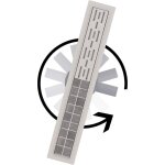 Aica sanitaire - aica caniveau de douche italienne acier inoxydable siphon sol réglable d'évacuation ... Aica sanitaire - aica caniveau de douche italienne acier inoxydable siphon sol réglable d'évacuation ...