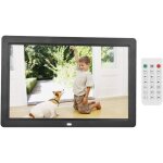 12 pouces cadre photo numrique, cadre numrique cran 1080p hd 1280 800 album photo numrique mp3 mp4 ...