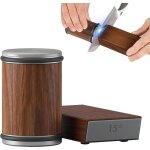 Aiguiseur de couteaux  roulettes, avec un diamant industriel de 15 et 20 degrs pour l'afftage des ...