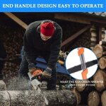 Pour aiguiseur de tron�onneuse stihl compatible avec cha�ne de tron�onneuse stihl 3 / 8inp, lime facile ...