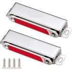 Aimant porte placard puissant 28 kg loquet magn�tiques 2 pi�ces acier inoxydable loqueteaux de porte ...