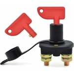 Aimoonsa - coupe - batterie pour voiture, 12 / 24v, 500a max isolateur interrupteur automobile urgence ...