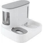 Aimoonsa - distributeur automatique de nourriture, 2 en 1 mangeoire pour chien rsistant l'usure, gamelles ...