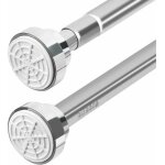 Tringle rideau de douche extensible 50 - 85 cm barre de rideau de douche sans percage tringle de rideau ...