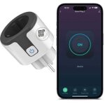 Aiper prise connect�e 20a, prise intelligente wifi tuya compatible avec alexa, google home, prise programmable ...