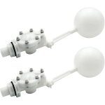 Aiperq lot de 2 valves flottantes avec bras r�glable, robinet flotteur robuste 3 / 4 pour r�servoir d'eau, ...