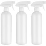 Aiperq - 3 pices bouteilles de pulvrisation, 500ml flacon vaporisateur spray vides, bouteilles de pompe ...