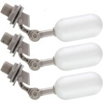 3 lot de robinets à flotteur 1 / 2' pour filtres de réservoir, remplissage automatique avec bras réglable ... 3 lot de robinets à flotteur 1 / 2' pour filtres de réservoir, remplissage automatique avec bras réglable ...