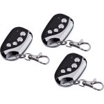 Aiperq - 3 tlcommande universelle copieuse az remote - idal pour portail, garage, alarme et lumire ...
