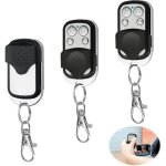 3pcs tlcommande universelle portail 433. 92 mhz, tlcommande garage sans fil  4 boutons, duplicateur ...