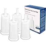 Lot de 4 filtres  eau de rechange pour machine  caf expresso breville claro swiss - comparer  la ...