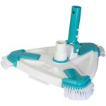 Aiperq - 40016n - tte de balai triangulaire avec brosses pour nettoyage de piscine : efficacit et durabilit ...