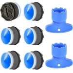 Aiperq - 6pcs, mousseur m18. 5, embout cuisine salle de bain, aerateur de robinet d'evier plastique pour ...