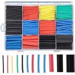 Aiperq - 750pi�ces gaine thermor�tractable 2:1 kit de gaine fil �lectrique assortiment d'enroulement ...