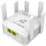 Aiperq - amplificateur de signal sans fil  6 antennes, amplificateur wi - fi 300 mbit / s, extension ...